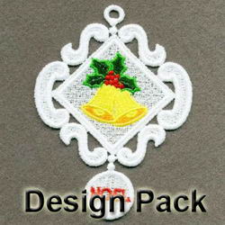 FSL Christmas Ornaments 7 machine embroidery designs