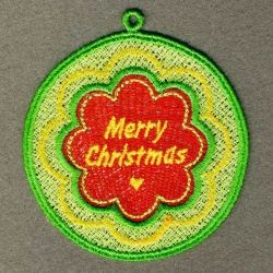 FSL Christmas Ornaments 8 10 machine embroidery designs