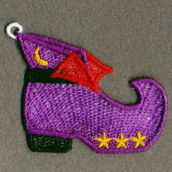 FSL Halloween Wizard Shoes 01 machine embroidery designs