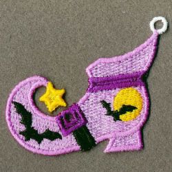 FSL Halloween Wizard Shoes 03 machine embroidery designs