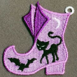 FSL Halloween Wizard Shoes 05 machine embroidery designs