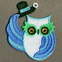 FSL Colorful Owls 05 machine embroidery designs