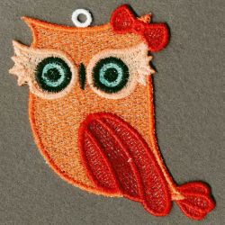 FSL Colorful Owls 08 machine embroidery designs