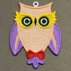 FSL Colorful Owls 09 machine embroidery designs
