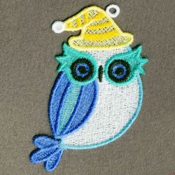 FSL Colorful Owls 10 machine embroidery designs