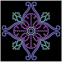 Colorful Candlewicking Quilt 05(Lg)