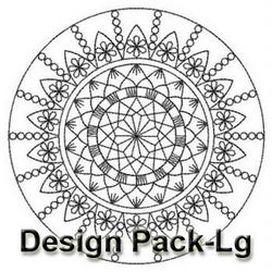 Fancy Blackwork Quilt(Lg) machine embroidery designs