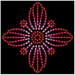 Fancy Colorful Candlewicking Quilt 01(Md)