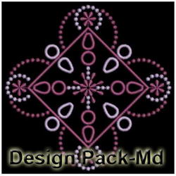 Fancy Candlewicking Quilt(Md) machine embroidery designs