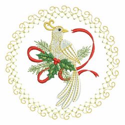 Christmas Doves 09 machine embroidery designs
