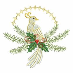Christmas Doves 10 machine embroidery designs