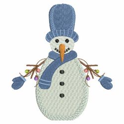 Winter Snowmen 02 machine embroidery designs