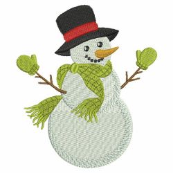 Winter Snowmen 03 machine embroidery designs