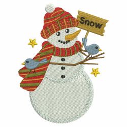 Winter Snowmen 05 machine embroidery designs