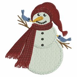 Winter Snowmen 09 machine embroidery designs
