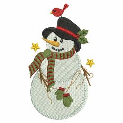Winter Snowmen 10 machine embroidery designs