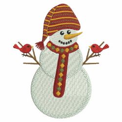 Winter Snowmen 12 machine embroidery designs