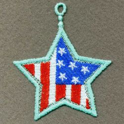FSL Patriotic Ornaments 05 machine embroidery designs