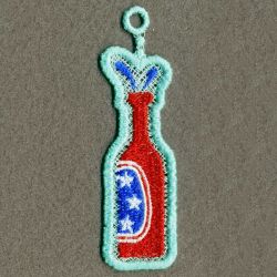 FSL Patriotic Ornaments 10 machine embroidery designs