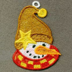 FSL Snowmen Head 03 machine embroidery designs