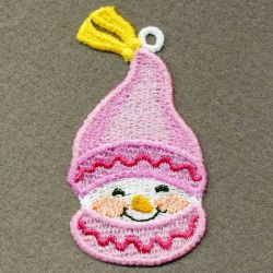 FSL Snowmen Head 05 machine embroidery designs