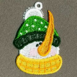 FSL Snowmen Head 06 machine embroidery designs