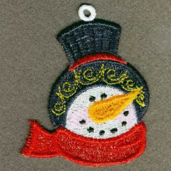 FSL Snowmen Head 10 machine embroidery designs