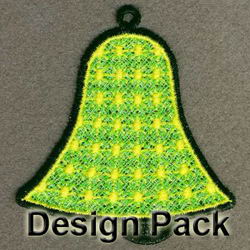 FSL Christmas Bell machine embroidery designs