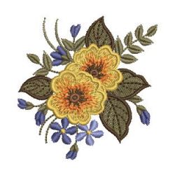 Elegant Flowers 10 01 machine embroidery designs