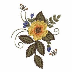 Elegant Flowers 10 06 machine embroidery designs