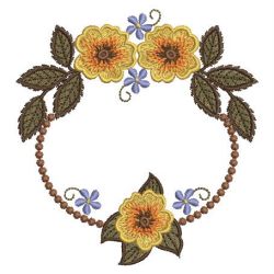 Elegant Flowers 10 08 machine embroidery designs