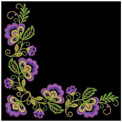 Artistic Flower Corders 01(Md) machine embroidery designs