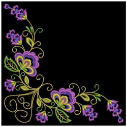 Artistic Flower Corders 05(Md) machine embroidery designs