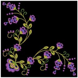 Artistic Flower Corders 07(Lg) machine embroidery designs