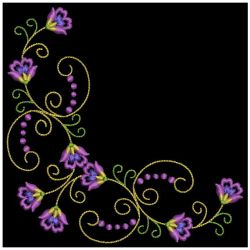 Artistic Flower Corders 08(Md) machine embroidery designs