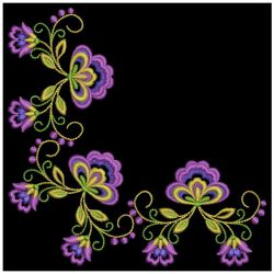 Artistic Flower Corders 09(Sm) machine embroidery designs