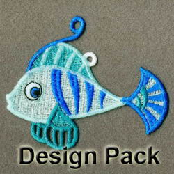 FSL Tropical Fish Fun machine embroidery designs