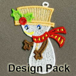 FSL Little Snowman machine embroidery designs