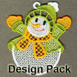 FSL Snowmen Fun machine embroidery designs