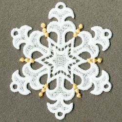 FSL Elegant Snowflakes 07 machine embroidery designs