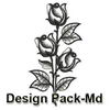 Elegant Black Rose(Md)