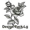 Elegant Black Rose(Lg)