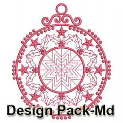 Ornament Redwork(Md) machine embroidery designs