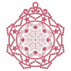 Ornament Redwork 10(Sm)