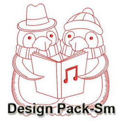 Christmas Animals(Sm) machine embroidery designs