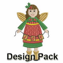 Country Christmas Angels machine embroidery designs