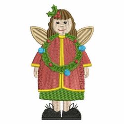 Country Christmas Angels 02 machine embroidery designs