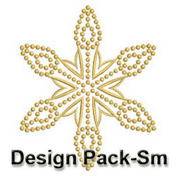 Candlewicking Snowflakes 01(Sm) machine embroidery designs