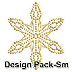 Candlewicking Snowflakes 01(Sm) machine embroidery designs