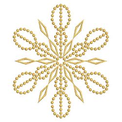Candlewicking Snowflakes 01 07(Md) machine embroidery designs
